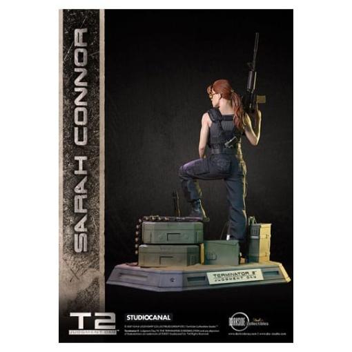 Terminator 2 Judgement Day Estatua Premium 1/3 Sarah Connor T2 30th Anniversary Edition 71 cm - Embalaje dañado