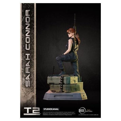 Terminator 2 Judgement Day Estatua Premium 1/3 Sarah Connor T2 30th Anniversary Edition 71 cm - Embalaje dañado