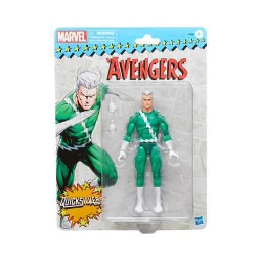 The Avengers Marvel Legends Retro Figura Quicksilver 15 cm