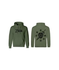 The Legend of Zelda Sudadera capucha Logo And Shield