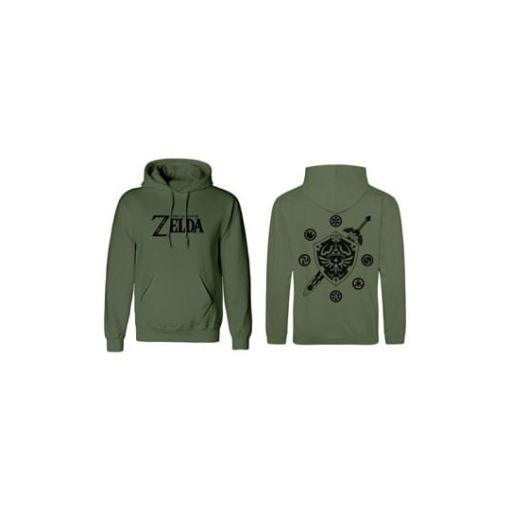 The Legend of Zelda Sudadera capucha Logo And Shield