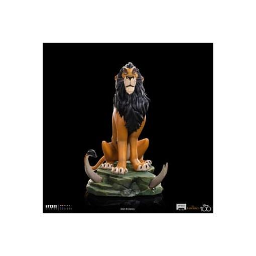 The Lion King Estatua 1/10 Art Scale Scar Regular 16 cm - Embalaje dañado