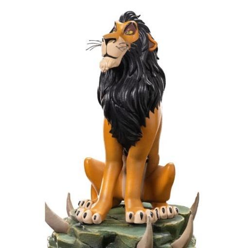 The Lion King Estatua 1/10 Art Scale Scar Regular 16 cm - Embalaje dañado