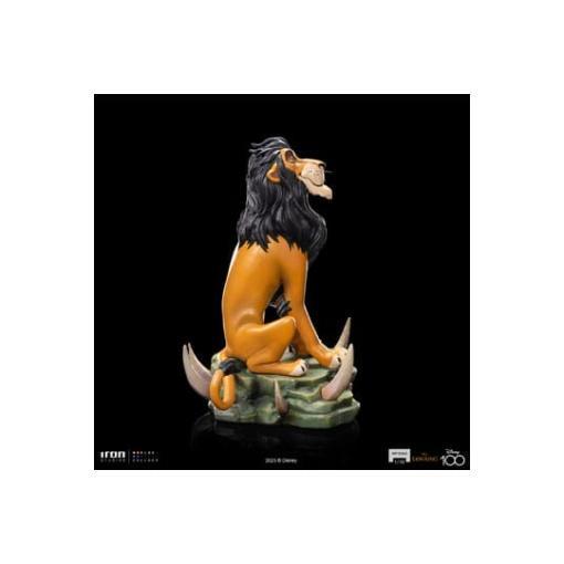 The Lion King Estatua 1/10 Art Scale Scar Regular 16 cm - Embalaje dañado