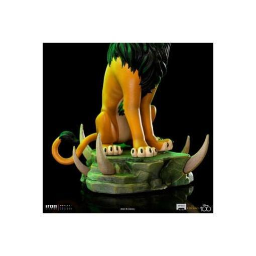 The Lion King Estatua 1/10 Art Scale Scar Regular 16 cm - Embalaje dañado