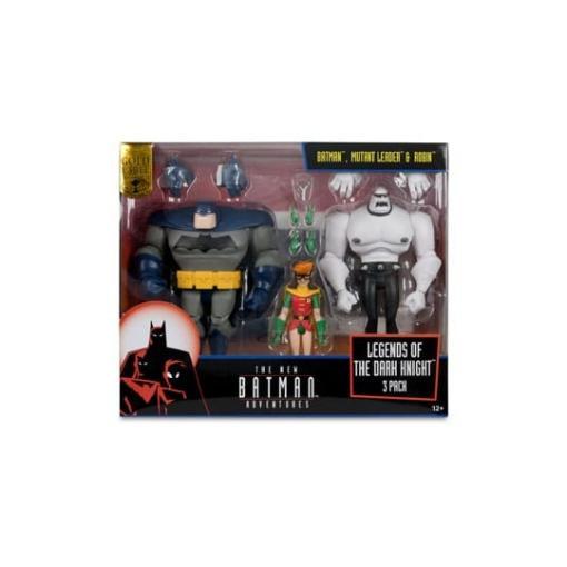 The New Batman Adventures Pack de 3 Figuras DC Direct Legends of the Dark Knight (Gold Label) 13 cm