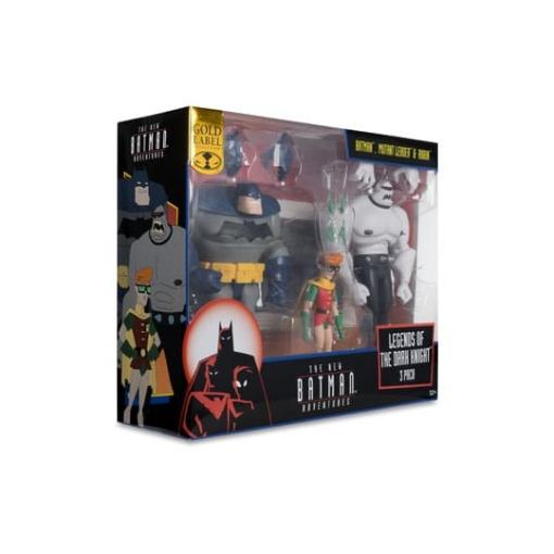 The New Batman Adventures Pack de 3 Figuras DC Direct Legends of the Dark Knight (Gold Label) 13 cm