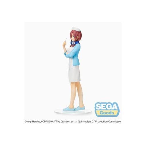 The Quintessential Quintuplets 2 Estatua PVC SPM Miku Nakano Nurse Ver. 21 cm - Embalaje dañado