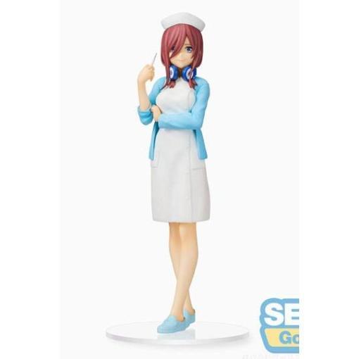 The Quintessential Quintuplets 2 Estatua PVC SPM Miku Nakano Nurse Ver. 21 cm - Embalaje dañado