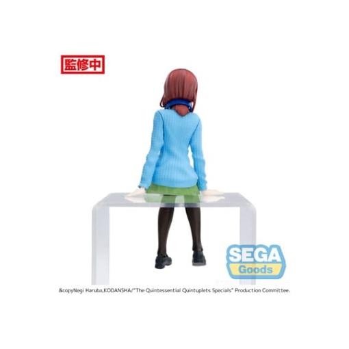 The Quintessential Quintuplets Specials Estatua PVC PM Perching Miku Nakano 14 cm