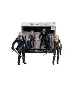 The Witcher Figura Geralt y Ciri (Netflix Season 3) 18 cm