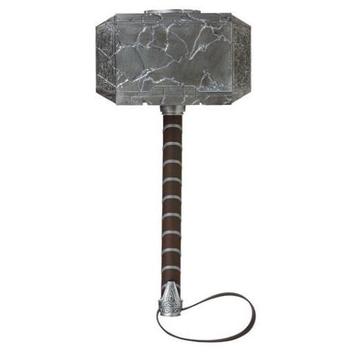 Thor: Love and Thunder Marvel Legends 1/1 Martillo electrónico premium Mjolnir de Mighty Thor 49 cm - Embalaje dañado