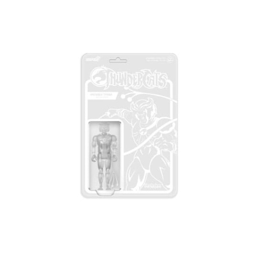 Thundercats Figura ReAction Tygra (Clear) 10 cm