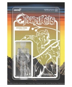 Thundercats Figura ReAction Tygra (Clear) 10 cm