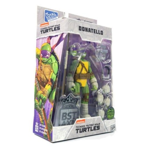 Tortugas Ninja Figura BST AXN Donatello (IDW Comics) 13 cm