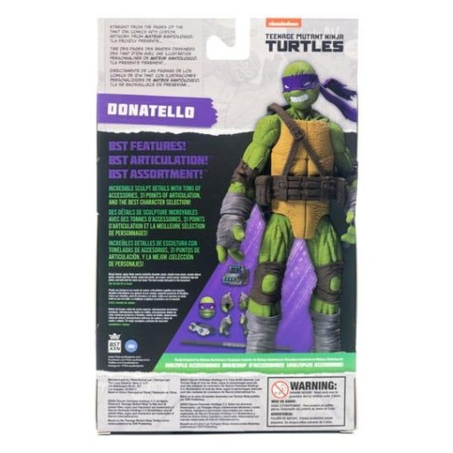 Tortugas Ninja Figura BST AXN Donatello (IDW Comics) 13 cm