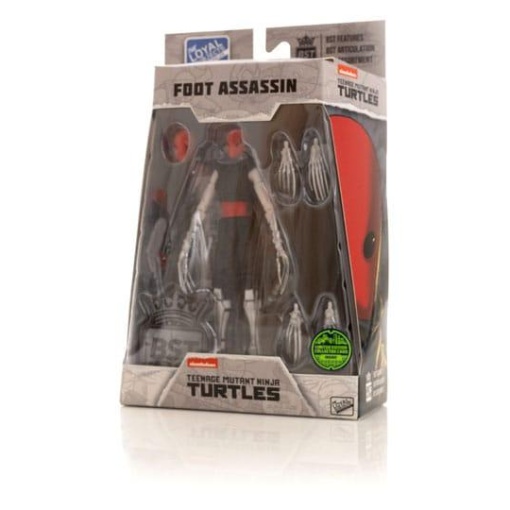 Tortugas Ninja Figura BST AXN Foot Assassin (IDW Comics) 13 cm