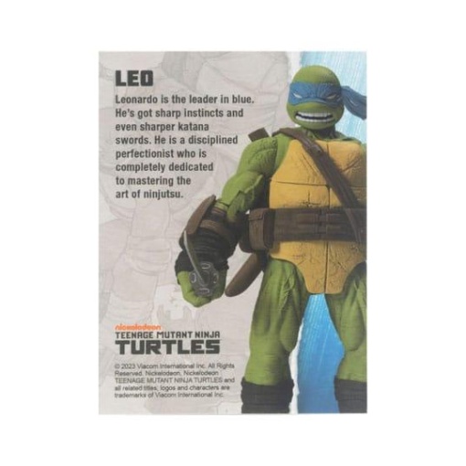 Tortugas Ninja Figura BST AXN Leonardo (IDW Comics) 13 cm