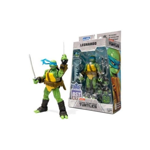 Tortugas Ninja Figura BST AXN Leonardo (IDW Comics) 13 cm