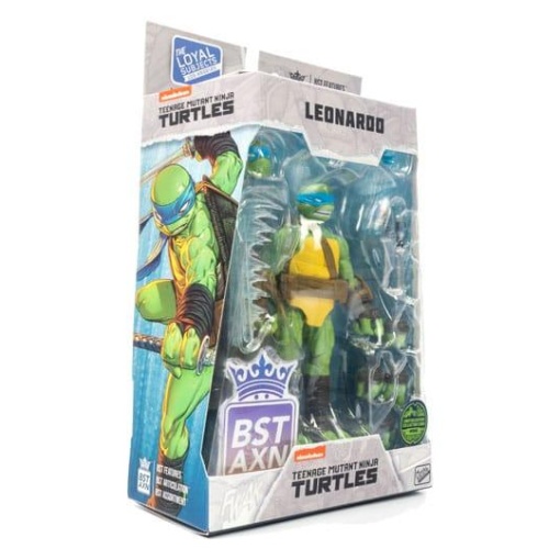 Tortugas Ninja Figura BST AXN Leonardo (IDW Comics) 13 cm