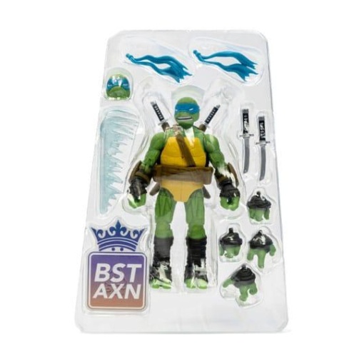 Tortugas Ninja Figura BST AXN Leonardo (IDW Comics) 13 cm