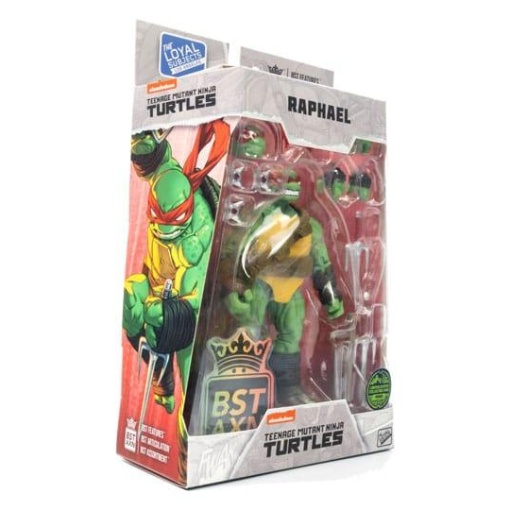 Tortugas Ninja Figura BST AXN Raphael (IDW Comics) 13 cm