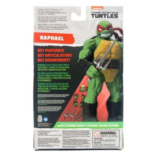 Tortugas Ninja Figura BST AXN Raphael (IDW Comics) 13 cm