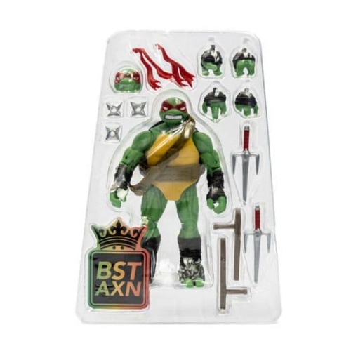 Tortugas Ninja Figura BST AXN Raphael (IDW Comics) 13 cm