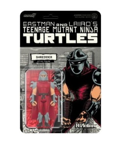 Tortugas Ninja Figura ReAction Wave 11 Shredder (Comic Color) 10 cm