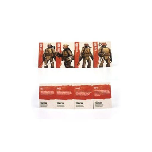 Tortugas Ninja Pack de 4 Figuras BST AXN Zombie Turtle (IDW Comics) 13 cm