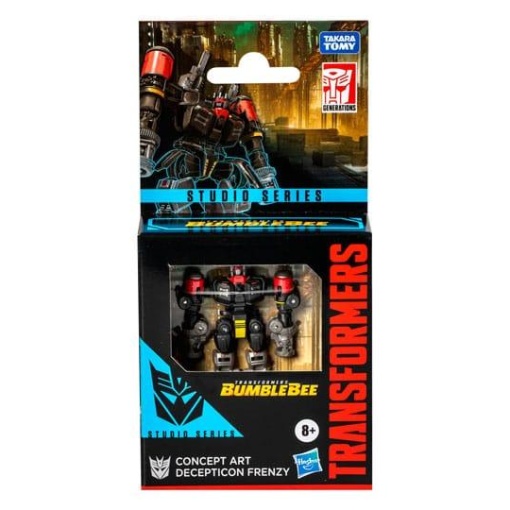 Transformers: Bumblebee Studio Series Core Class Figura Concept Art Decepticon Frenzy 9 cm