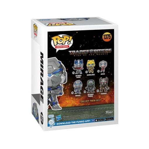 Transformers: el despertar de las bestias POP! Movies Vinyl Figura Mirage 9 cm - Embalaje dañado