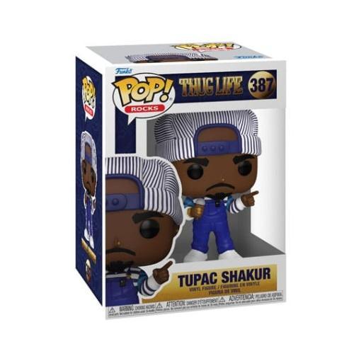 Tupac POP! Rocks Vinyl Figura Tupac 90's 9 cm - Embalaje dañado