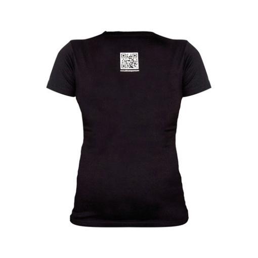 Ultimate Guard Camiseta Chica Logo Negro