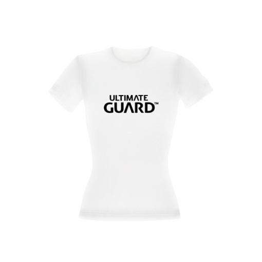 Ultimate Guard Camiseta Chica Wordmark Blanco