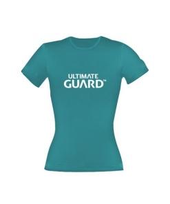 Ultimate Guard Camiseta Chica Wordmark Gasolina Azul