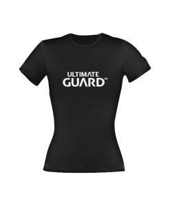 Ultimate Guard Camiseta Chica Wordmark Negro