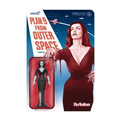 Vampira Figura ReAction Wave 01 Vampira Plan 9 Grayscale 10 cm