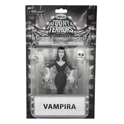 Vampira Toony Terrors Figura Vampira Silver Screen Edition 15 cm