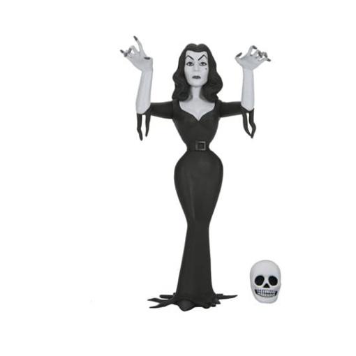 Vampira Toony Terrors Figura Vampira Silver Screen Edition 15 cm