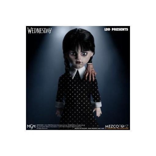 Wednesday Living Dead Dolls Muñeco Wednesday Addams 25 cm - Embalaje dañado