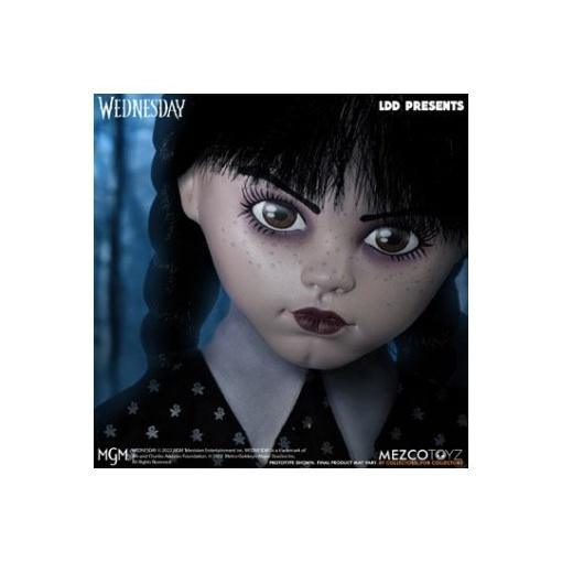 Wednesday Living Dead Dolls Muñeco Wednesday Addams 25 cm - Embalaje dañado