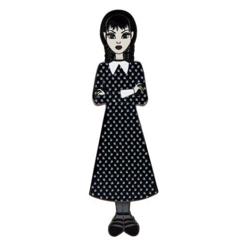 Wednesday by Loungefly Pin Set de 4 Chapas esmaltadas Wednesday Addams Paper Doll 3 cm