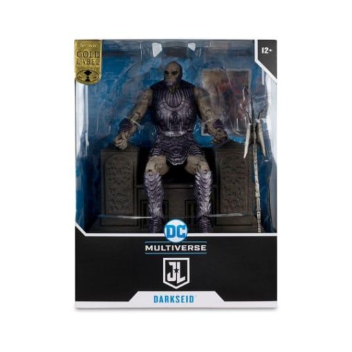 Zack Snyder's Justice League DC Multiverse Figura Mega Darkseid with Throne (Gold Label) 24 cm