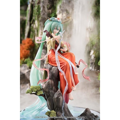 Character Vocal Series 01 Estatua 1/7 Hatsune Miku: Gao Shan Liu Shui Ver. 26 cm