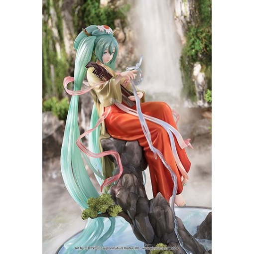 Character Vocal Series 01 Estatua 1/7 Hatsune Miku: Gao Shan Liu Shui Ver. 26 cm