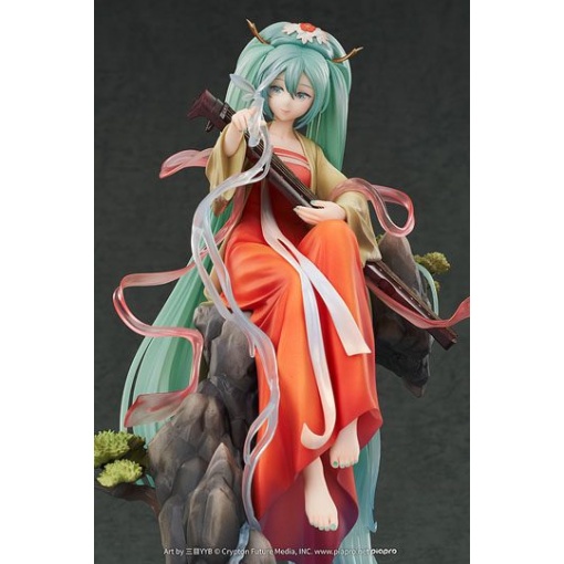 Character Vocal Series 01 Estatua 1/7 Hatsune Miku: Gao Shan Liu Shui Ver. 26 cm