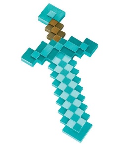 Minecraft Réplica Plástico Diamond Sword 51 cm