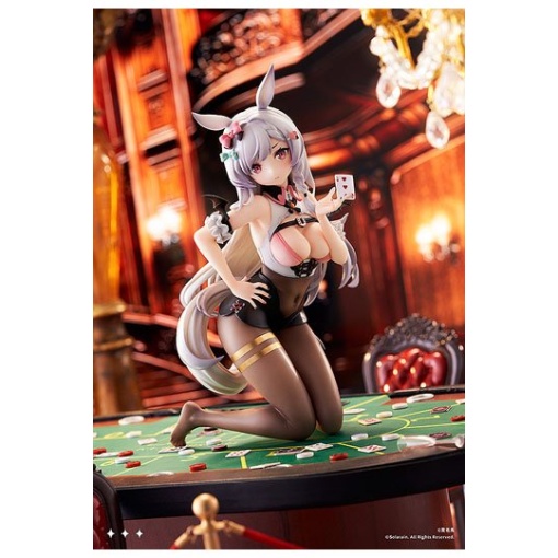 Original Character Estatua PVC 1/7 Ashige-chan: Lucky Dealer Ver. 19 cm