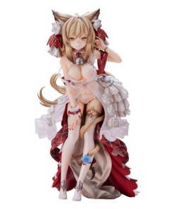 Original Character Estatua PVC Kaeru No Ko Illustration Cat 25 cm